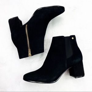 Calvin Klein Black Booties